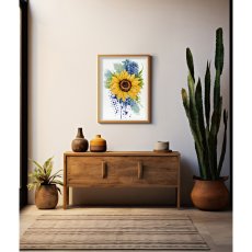 Набор для вышивания крестиком Цвет солнца, Abris Art