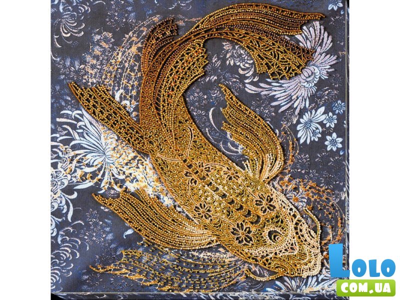 Набор для вышивки бисером Денежная рыбка, Abris Art
