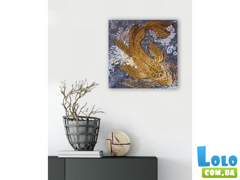 Набор для вышивки бисером Денежная рыбка, Abris Art