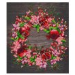 Набор для вышивки бисером Красные гранаты, Abris Art