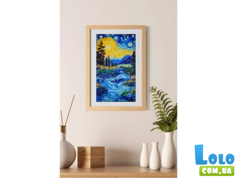 Набор для вышивки бисером Там за фонтаном, Abris Art