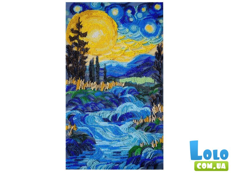 Набор для вышивки бисером Там за фонтаном, Abris Art