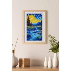 Набор для вышивки бисером Там за фонтаном, Abris Art