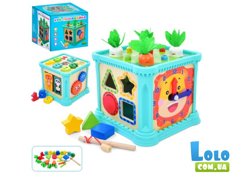 Развивающая игрушка Куб-Познавайка, Limo Toy