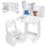 Детская парта со стулом Птичка, Bambi (белый)