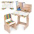 Детская парта со стулом Карандаши, Bambi (коричневый)