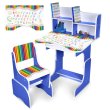 Детская парта со стулом Карандаши, Bambi (синий)