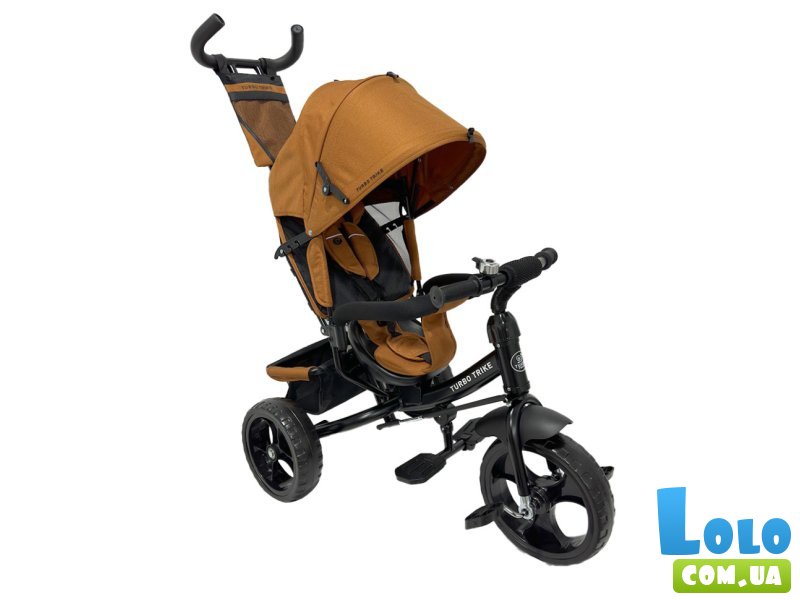 Детский трехколесный велосипед, Turbo Trike (оранжевый)