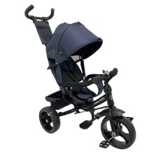 Детский трехколесный велосипед, Turbo Trike (темно-синий)