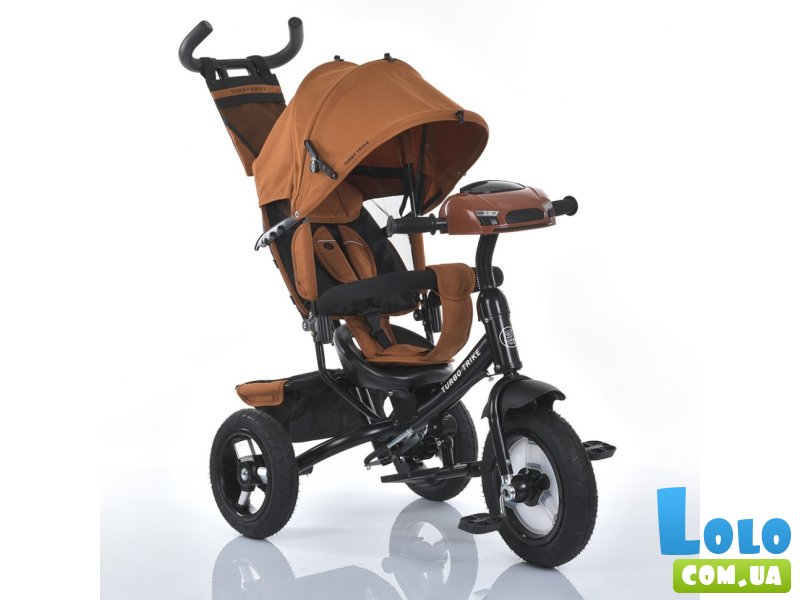 Детский трехколесный велосипед, Turbo Trike (оранжевый)