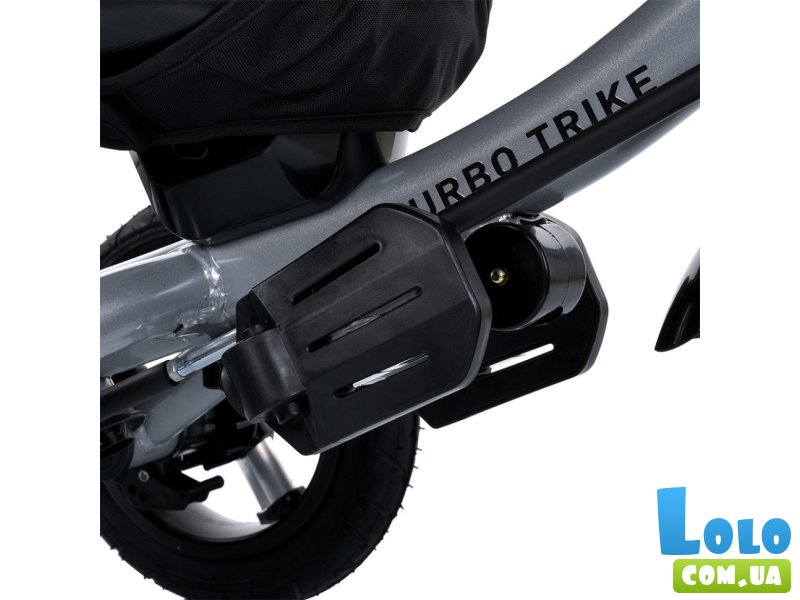 Детский трехколесный велосипед, Turbo Trike (черный)