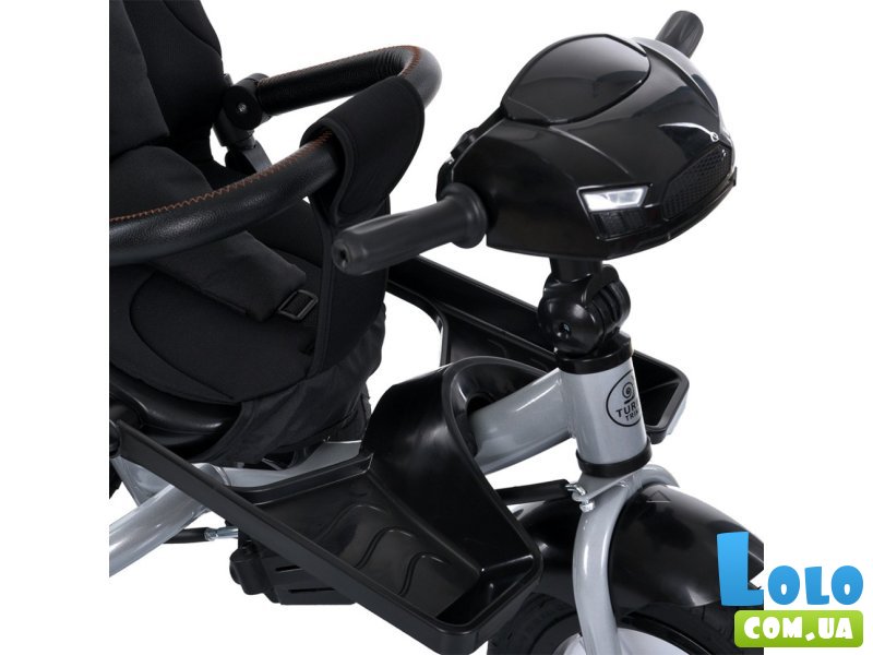 Детский трехколесный велосипед, Turbo Trike (черный)