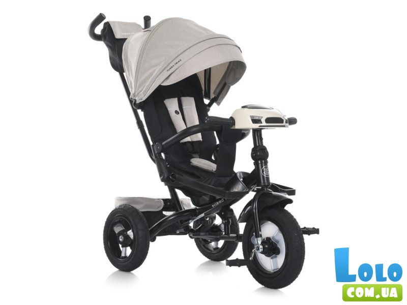 Детский трехколесный велосипед, Turbo Trike (бежевый)
