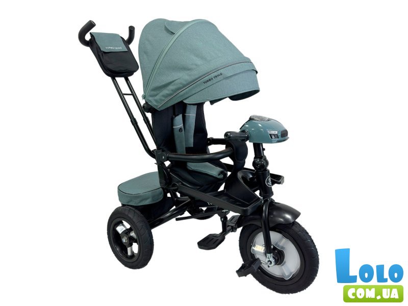 Детский трехколесный велосипед, Turbo Trike (мятный)