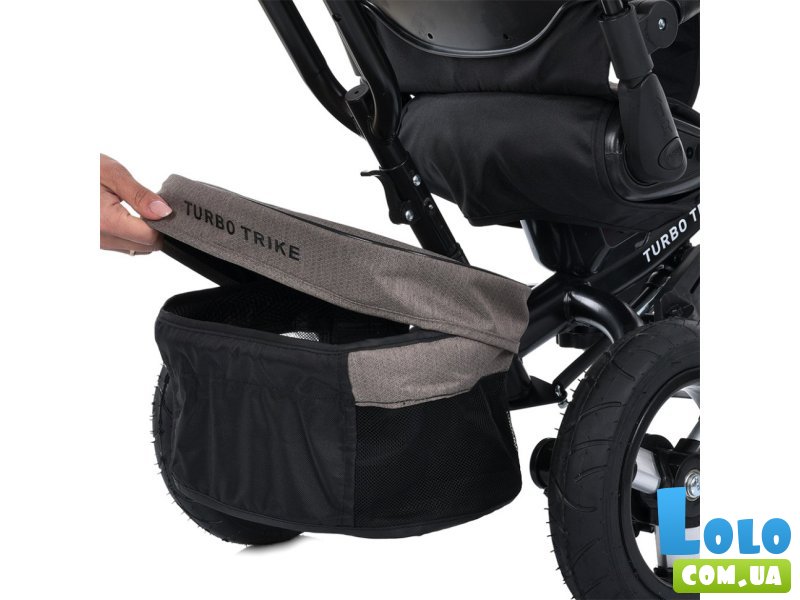 Детский трехколесный велосипед, Turbo Trike (коричневый)