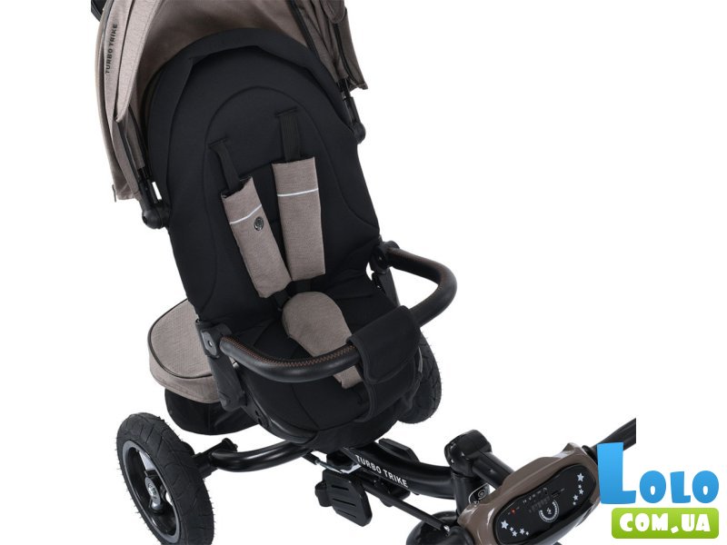 Детский трехколесный велосипед, Turbo Trike (коричневый)