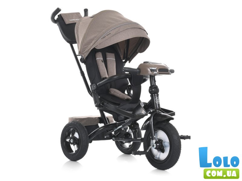 Детский трехколесный велосипед, Turbo Trike (коричневый)