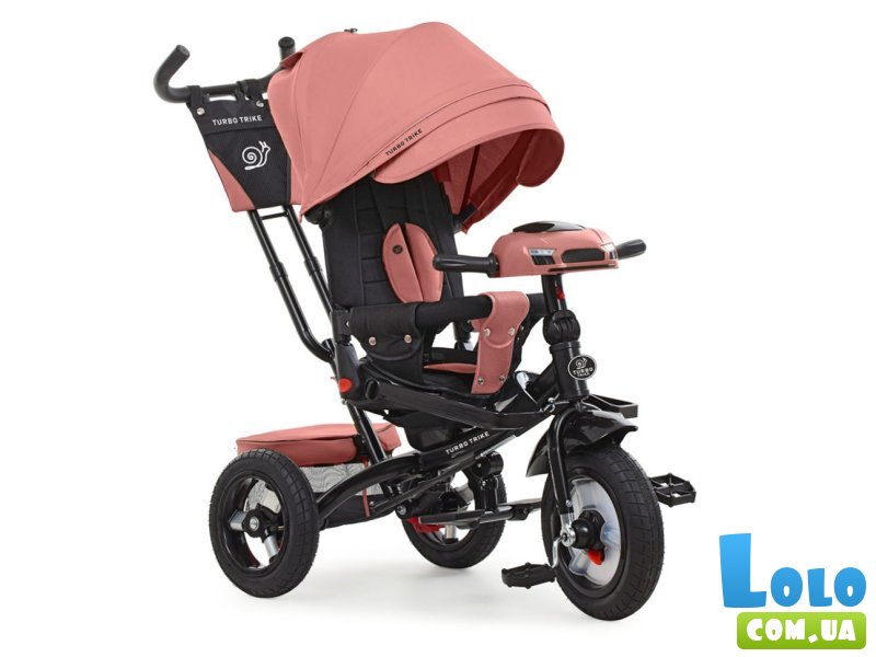 Детский трехколесный велосипед, Turbo Trike (персиковый)