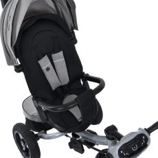 Детский трехколесный велосипед, Turbo Trike (серый)