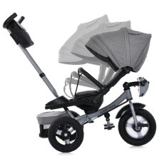 Детский трехколесный велосипед, Turbo Trike (серый)