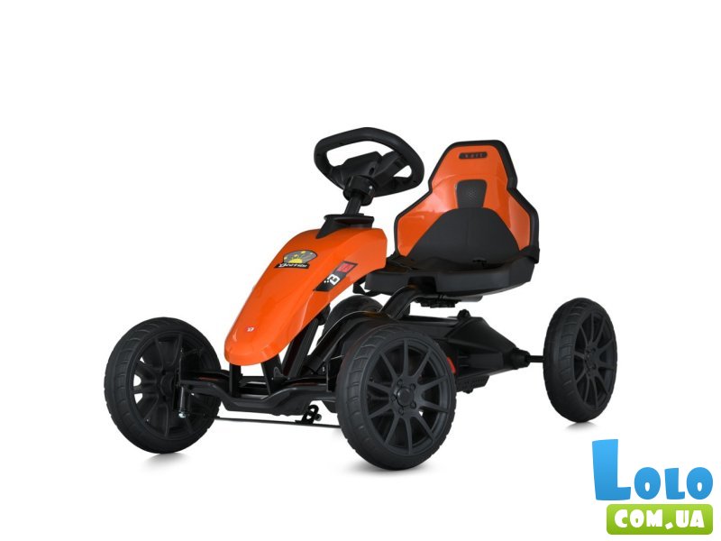 Карт Педальная машина, Bambi (оранжевый)