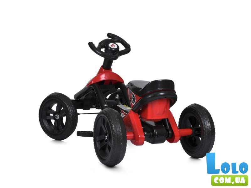 Карт Педальная машина, Bambi (красный)