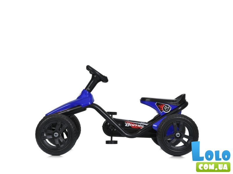 Карт Педальная машина, Bambi (синий)