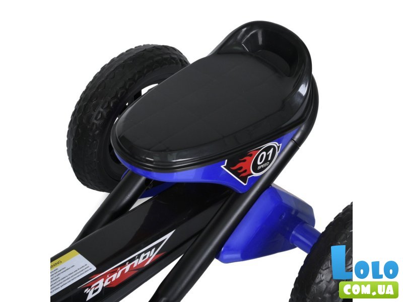 Карт Педальная машина, Bambi (синий)