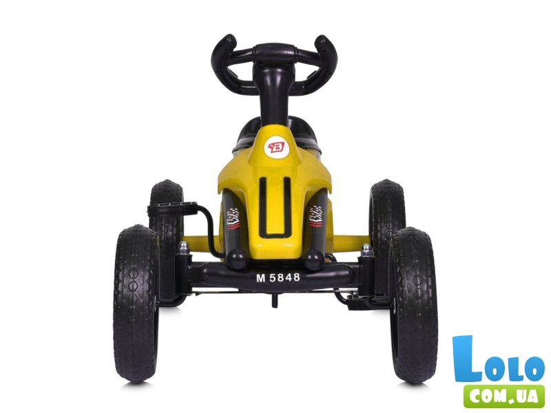 Карт Педальная машина, Bambi (желтый)