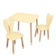 Детский стол со стулом, Bambi (бежевый)
