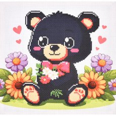 Набор для творчества вышивка крестиком Мишка, Strateg