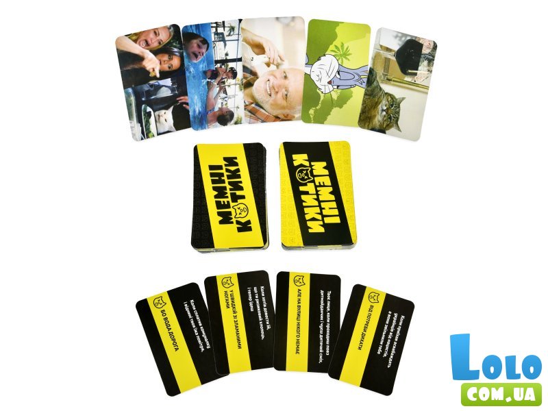 Настольная игра Мемные котики, Strateg (укр.)