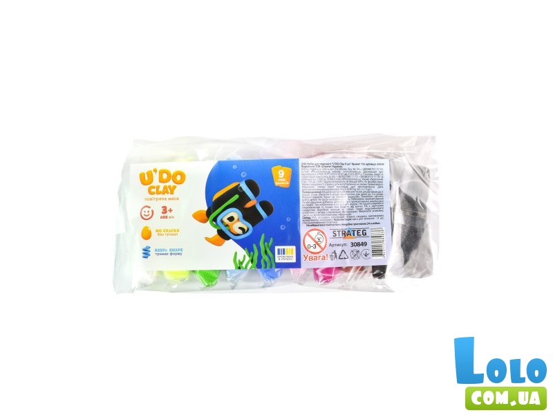 Набор для творчества U'DO Clay, Strateg