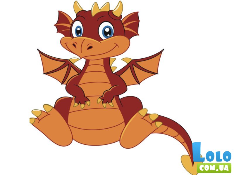 Картина по номерам Дракончик, Strateg (30х30 см)