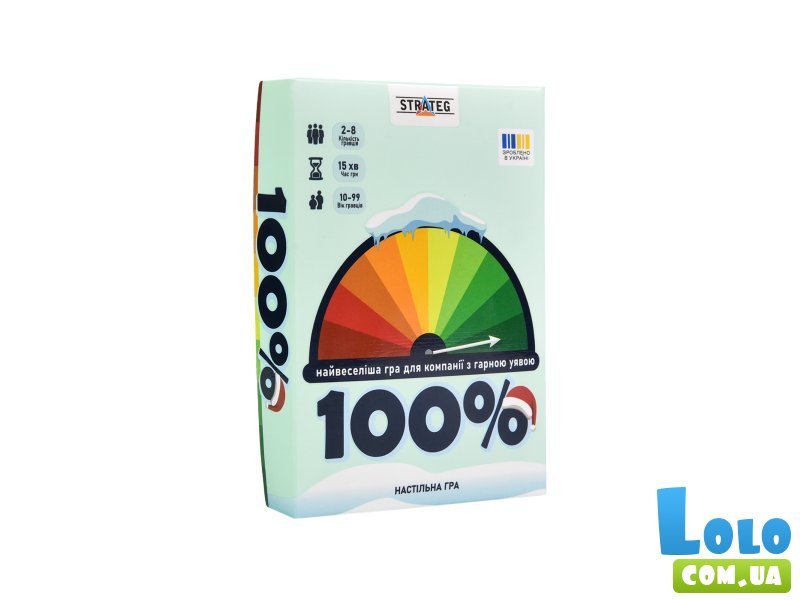 Настольная игра 100%, Strateg (укр.)