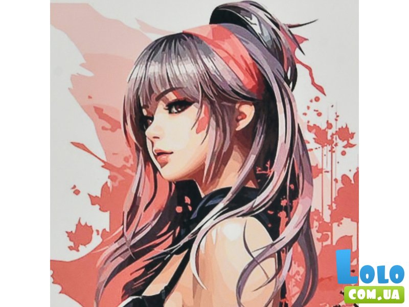 Алмазная мозаика Аниме изящество, Strateg (30х30 см)