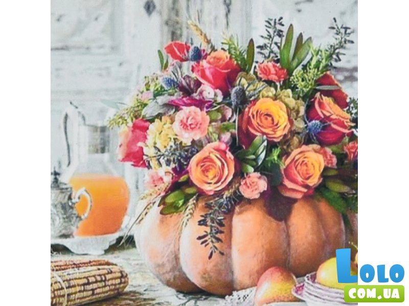 Алмазная мозаика Осенняя композиция, Strateg (30х30 см)