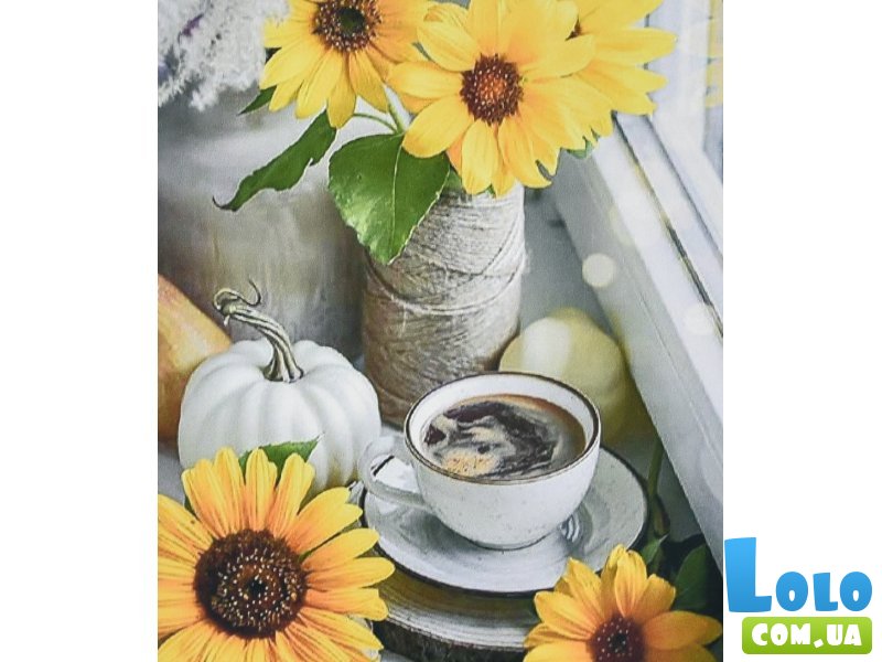 Алмазная мозаика Натюрморт на подоконнике, Strateg (30х40 см)