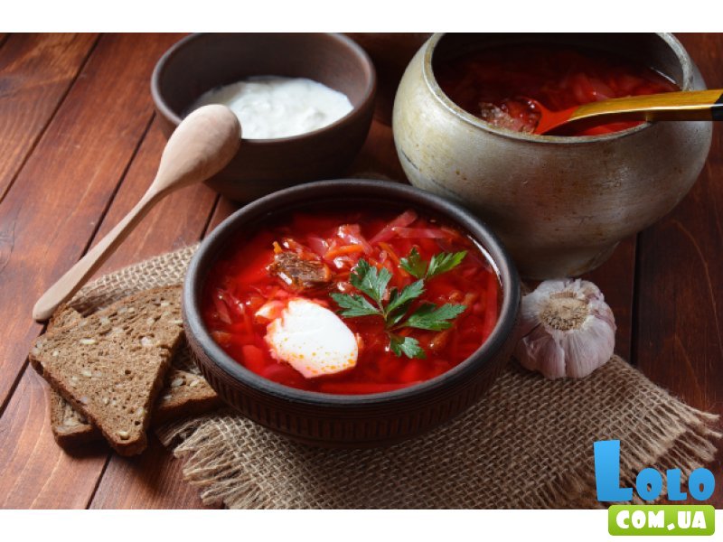 Алмазная мозаика Национальный вкус, Strateg (30х40 см)