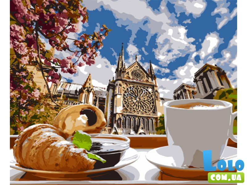 Картина по номерам Завтрак в Лондоне, Strateg (40х50 см)