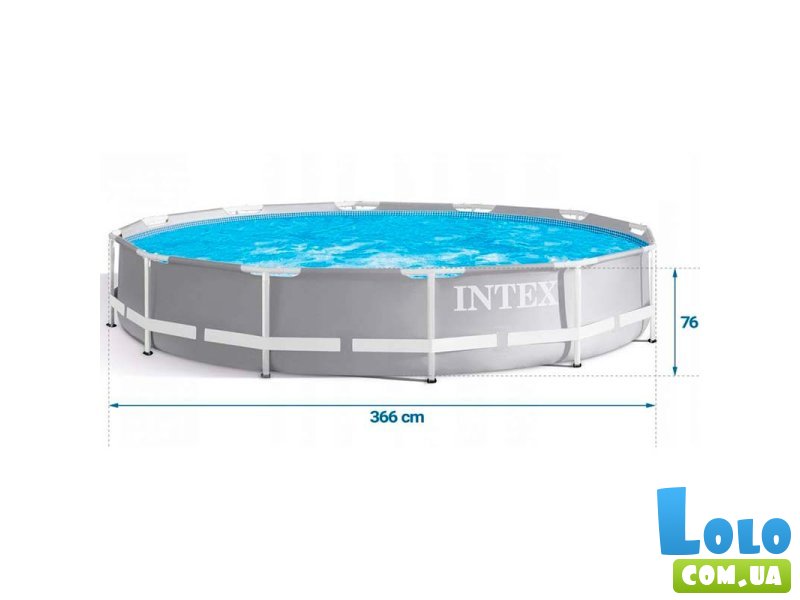 Каркасный бассейн, Intex