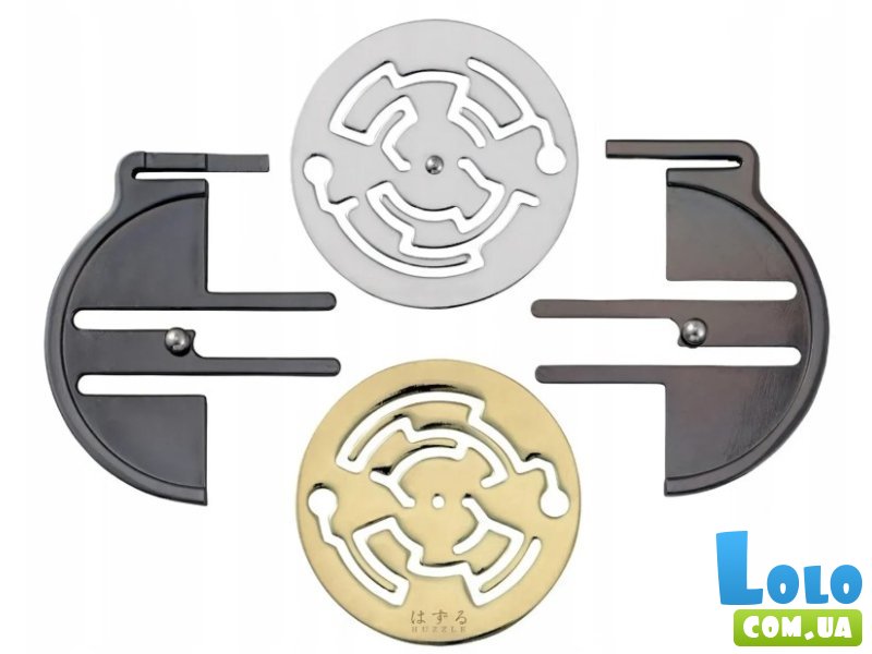 Металлическая головоломка Медальон, Huzzle