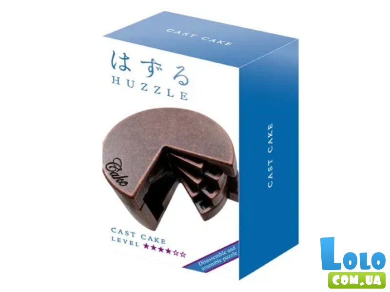 Металлическая головоломка Пирог, Huzzle