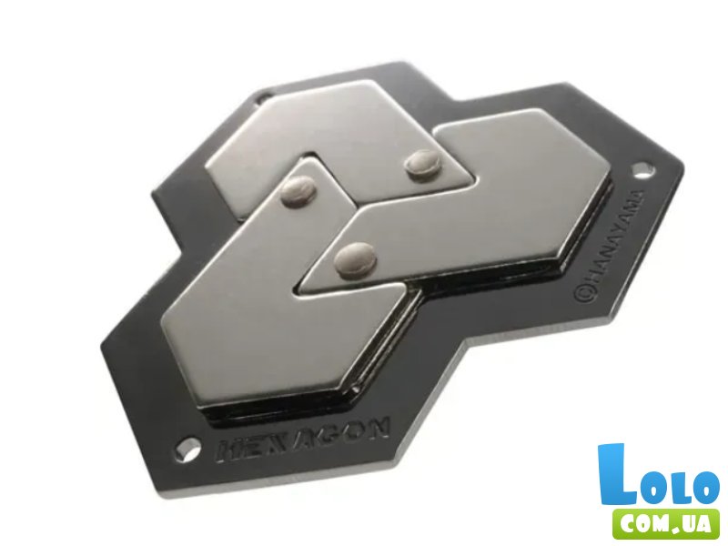 Металлическая головоломка Шестиугольник, Huzzle