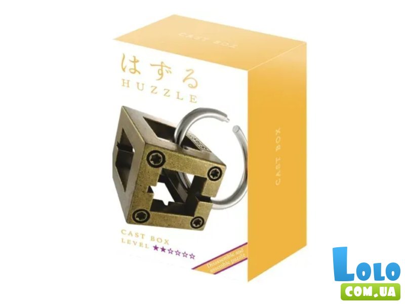 Металлическая головоломка Бокс, Huzzle