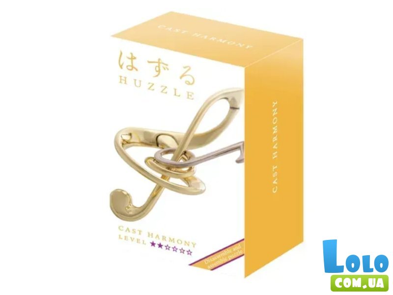 Металлическая головоломка Гармония, Huzzle