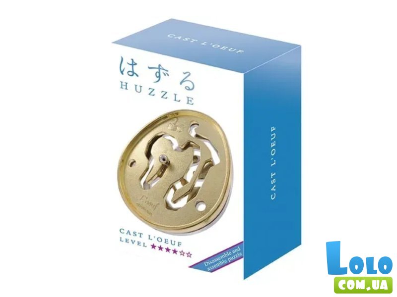 Металлическая головоломка Яйцо, Huzzle