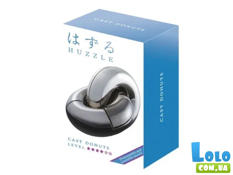 Металлическая головоломка Пончики, Huzzle