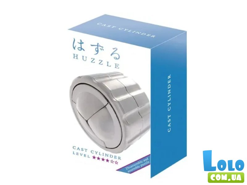 Металлическая головоломка Цилиндр, Huzzle