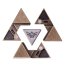Металлическая головоломка Zelda Triforce, Huzzle